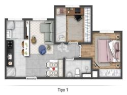 Apartamento para Venda em Taboão da Serra - 2