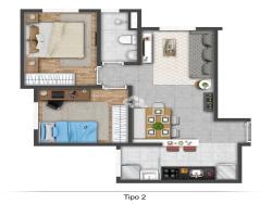 Apartamento para Venda em Taboão da Serra - 3